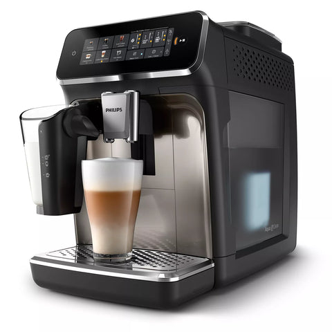 Philips 3300 Series Fully Automatic Espresso Machine with LatteGo Milk Frother