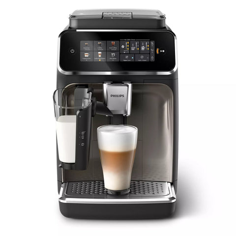 Philips 3300 Series Fully Automatic Espresso Machine with LatteGo Milk Frother