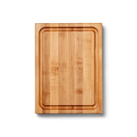 John Boos Maple Edge-Grain Cutting Board w/ Grips & Juice Groove, 2.25" Thick