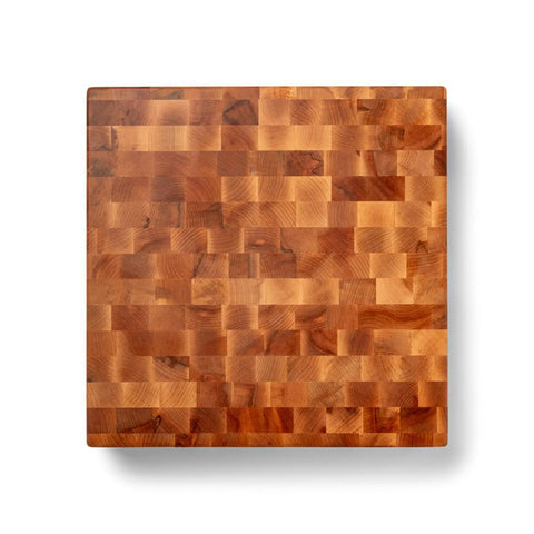 John Boos Maple End-Grain Square Chopping Block, 18" x 18" x 4"