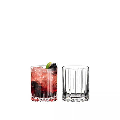 RIEDEL Drink Specific Glassware Double Rocks Glass, Set of 2