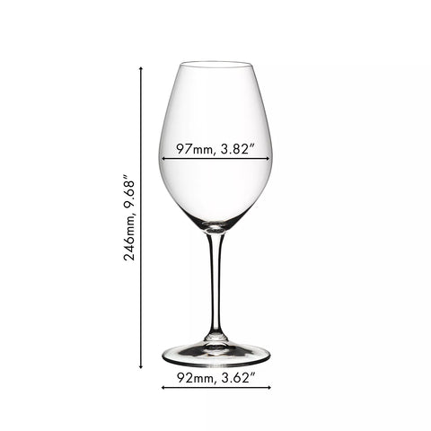 RIEDEL Wine Friendly Red Wine Glass, Set of 2
