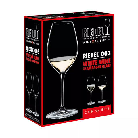 RIEDEL Wine Friendly White Wine/Champane Glass, Set of 2