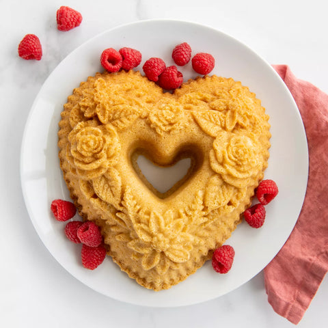 Nordic Ware Floral Heart Bundt® Pan