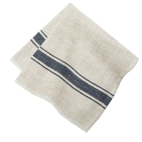 Caravan Marseille Stripe Linen Napkins, Set of 4