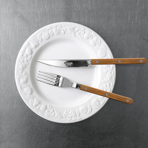 Sabre Bistrot 5-Piece Teak Wood Flatware Set