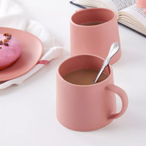 Stone Lain Delilah Porcelain Organic Shaped Mugs, Set of 6