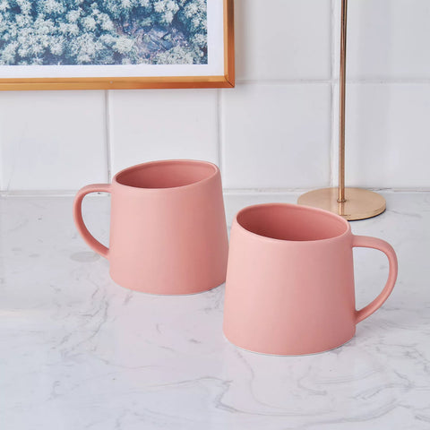 Stone Lain Delilah Porcelain Organic Shaped Mugs, Set of 6