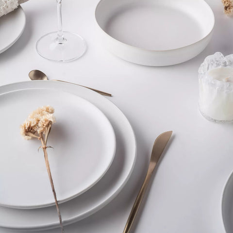 Stone Lain Stoneware Macchio 12-Piece Dinnerware Set
