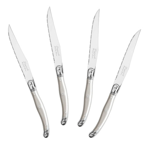 French Home Laguiole Steak Knives, Set of 4