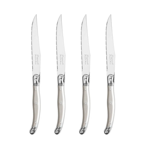 French Home Laguiole Steak Knives, Set of 4