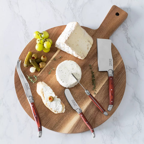 French Home 7-Piece Laguiole Cheese Knife & Spreader Set, 7 Piece