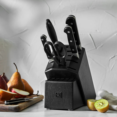 Zwilling Pro 7-Piece Black Block Knife Set