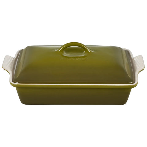 Le Creuset Heritage Stoneware Covered Baker, 4 qt.