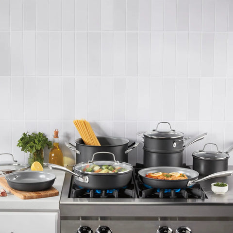 Cuisinart Green Gourmet Complete Ceramic Nonstick 11-Piece Cookware Set