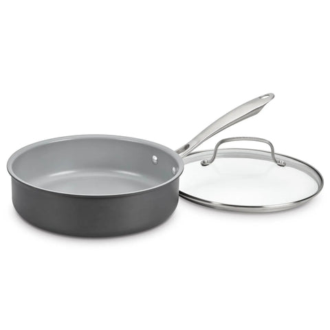 Cuisinart Green Gourmet Complete Ceramic Nonstick 11-Piece Cookware Set