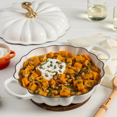 Le Creuset Signature Pumpkin Braiser, 2.6qt.