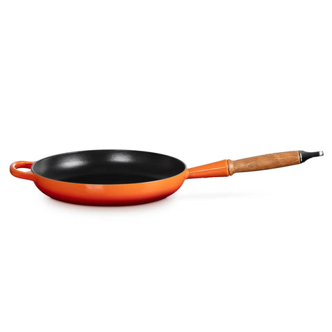 Le Creuset Alpine Wood Handled Skillet, 10.25"