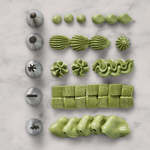 Sur La Table Floral Decorating Tips, Set of 5