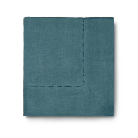 Sferra Festival Linen Peacock Tablecloth