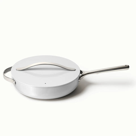 Caraway Ceramic Nonstick Sauté Pan with Lid, 4.5 qt.