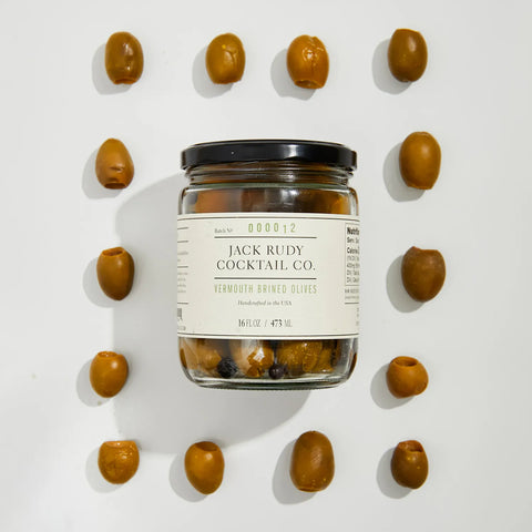 Jack Rudy Cocktail Co. Vermouth Brined Olives