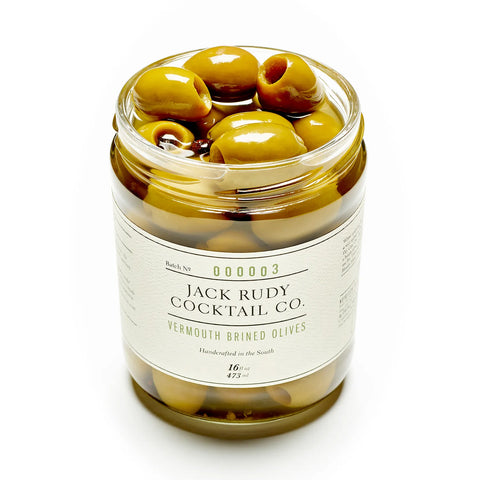 Jack Rudy Cocktail Co. Vermouth Brined Olives