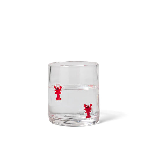 Sur La Table Lobster Icon Double Old-Fashioned Glass