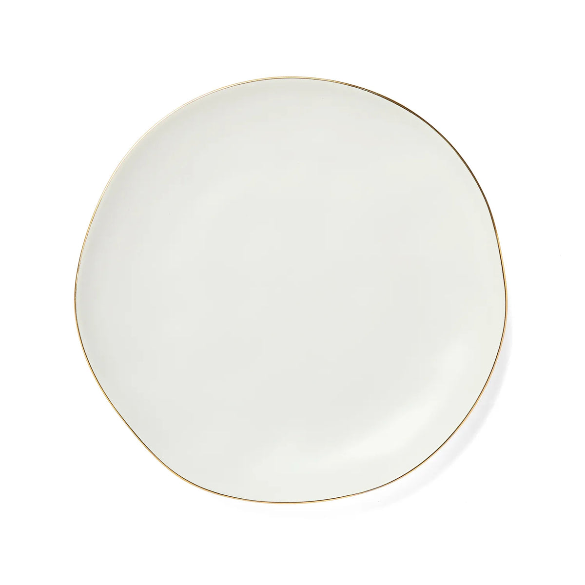 Sur La Table Gold Rimmed Salad Plate