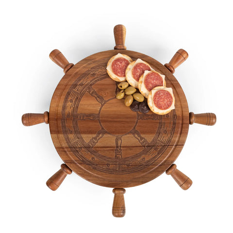 Picnic Time Helsman Lazy Susan Cheese Board