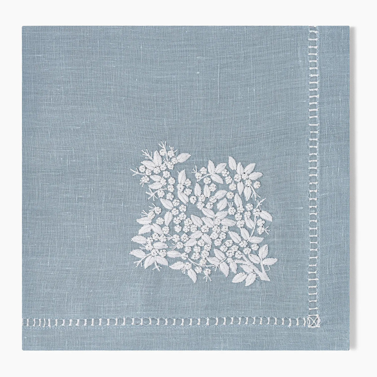Henry Handwork Jardin Embroidered Linen Napkins, Set of 4
