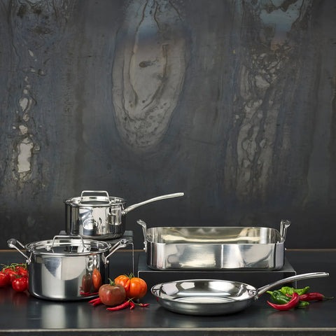Scanpan Fusion 5 Stainless Steel Roaster, 13.5” x 9.5”