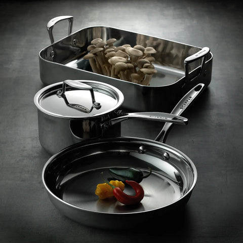 Scanpan Fusion 5 Stainless Steel Roaster, 13.5” x 9.5”