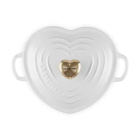 Le Creuset Shallow Heart Cocotte, 1.25 Qt.