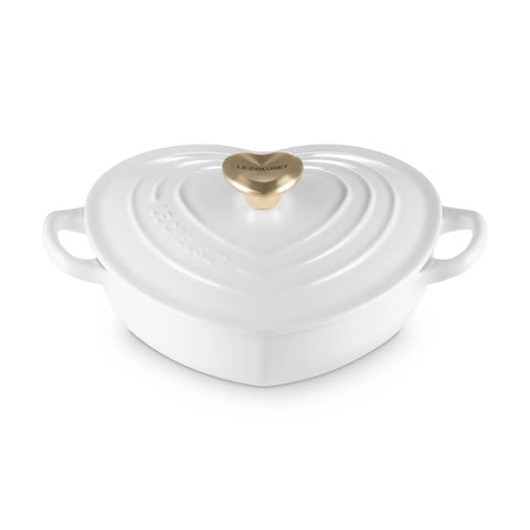 Le Creuset Shallow Heart Cocotte, 1.25 Qt.