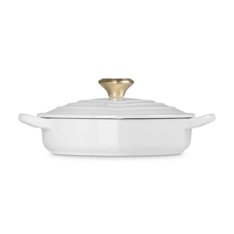 Le Creuset Shallow Heart Cocotte, 1.25 Qt.