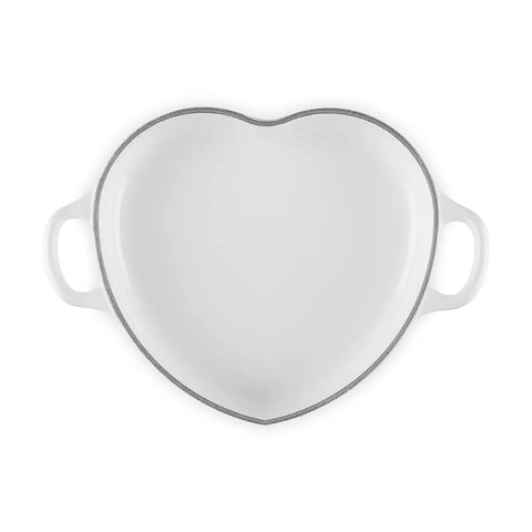 Le Creuset Shallow Heart Cocotte, 1.25 Qt.