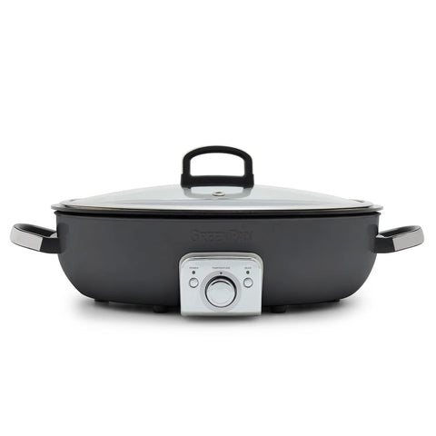 GreenPan Elite Ceramic Nonstick Oval Electric Skillet, 5.5 qt.
