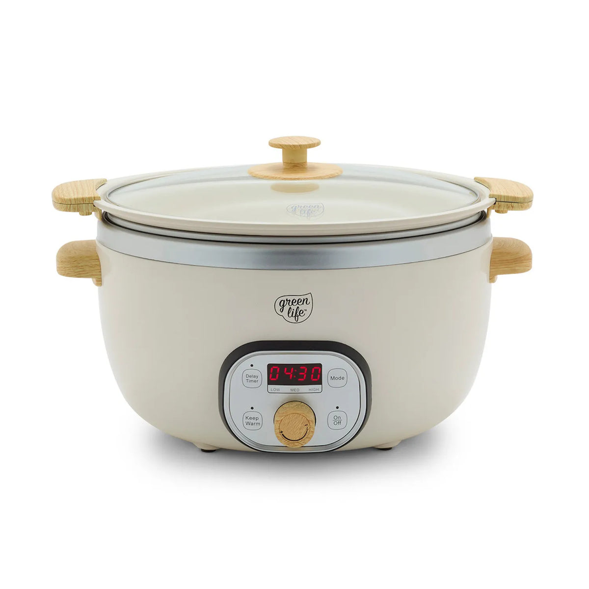 GreenLife Healthy Cook Slow Cooker, 6 qt.