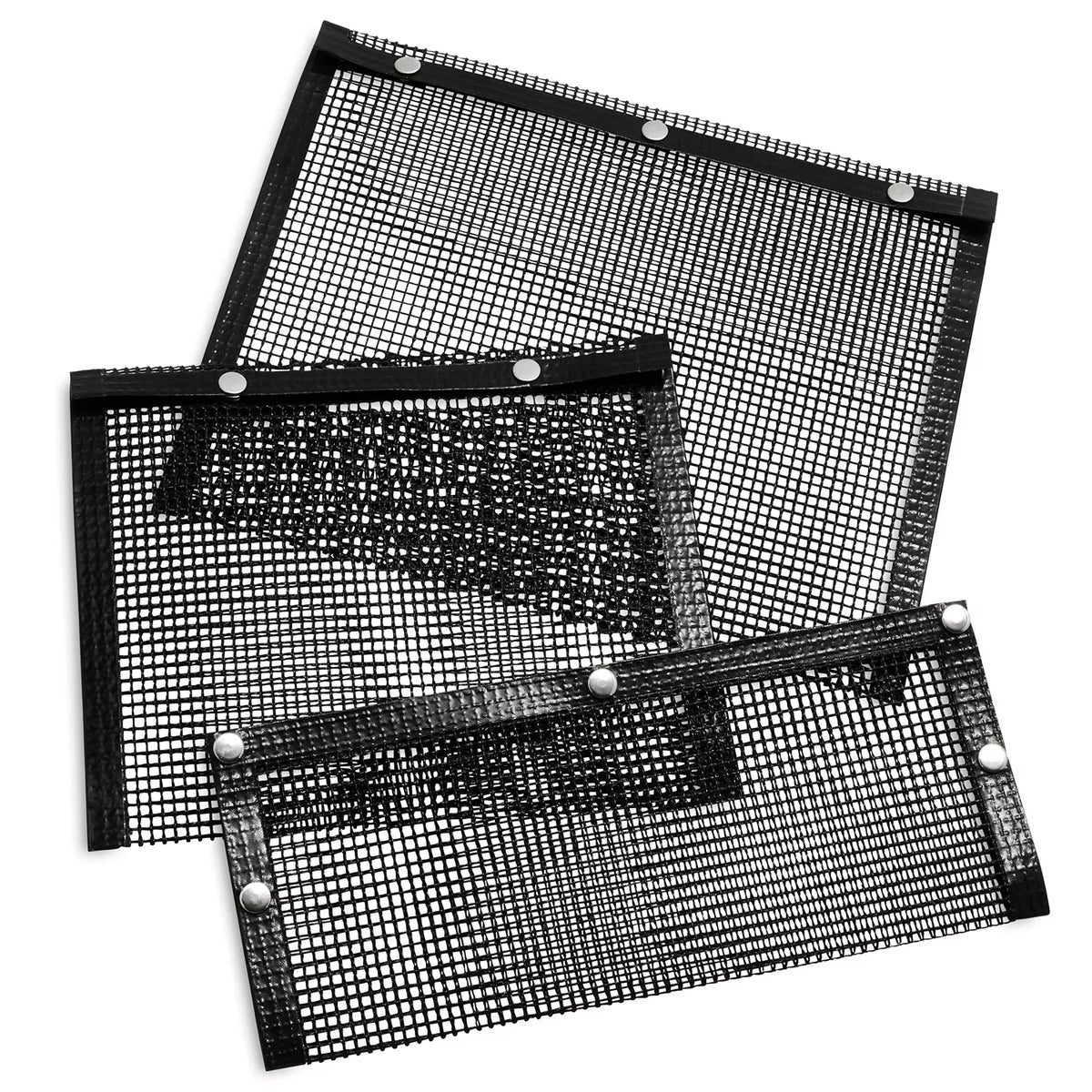 Sur La Table Nonstick Mesh Grilling Bags, Set of 3