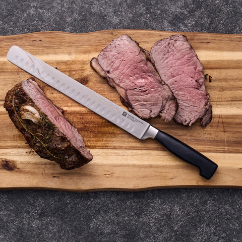 Zwilling J.A. Henckels Four Star Edge Hollow Slicing Edge Knife, 10"