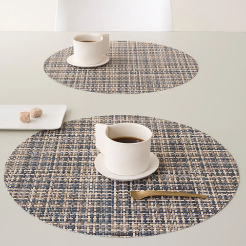Chilewich Basketweave Round Placemat, 15"