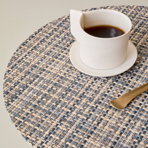 Chilewich Basketweave Round Placemat, 15"