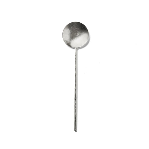 Sur La Table Brushed Silver Serving Spoon