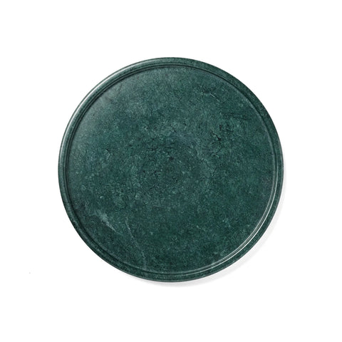 Sur La Table Round Green Marble Serving Board