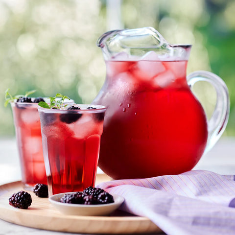 The Republic of Tea Cold Brew Hibiscus Aronia Blackberry Iced Tea