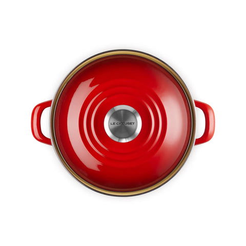 Le Creuset Petite Enameled Steel Stockpot, 3.8 qt.