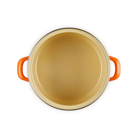 Le Creuset Petite Enameled Steel Stockpot, 3.8 qt.