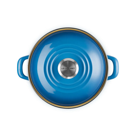 Le Creuset Petite Enameled Steel Stockpot, 3.8 qt.