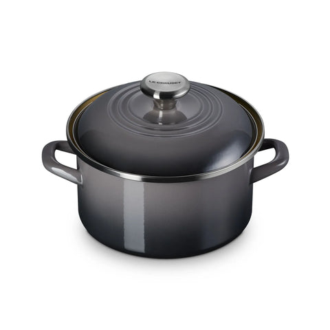 Le Creuset Petite Enameled Steel Stockpot, 3.8 qt.